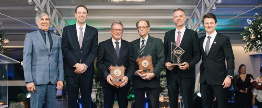 ACP e CDL reconhecem talentos locais em jantar